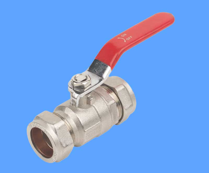 Lever ball valve