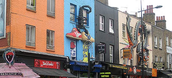 Shops in Camden