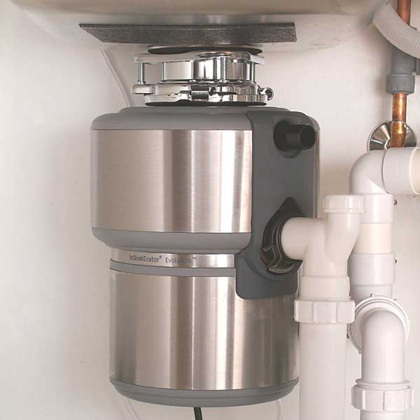 InSinkErator installed under sink