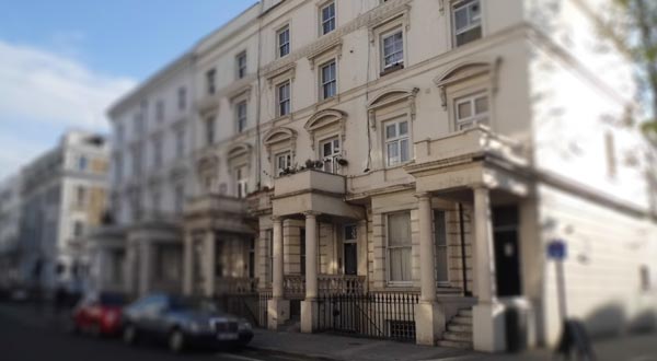 Ladbroke Grove - row of houses